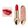 dark red lipstick